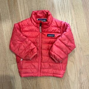 Patagonia Baby Pink Down Jacket